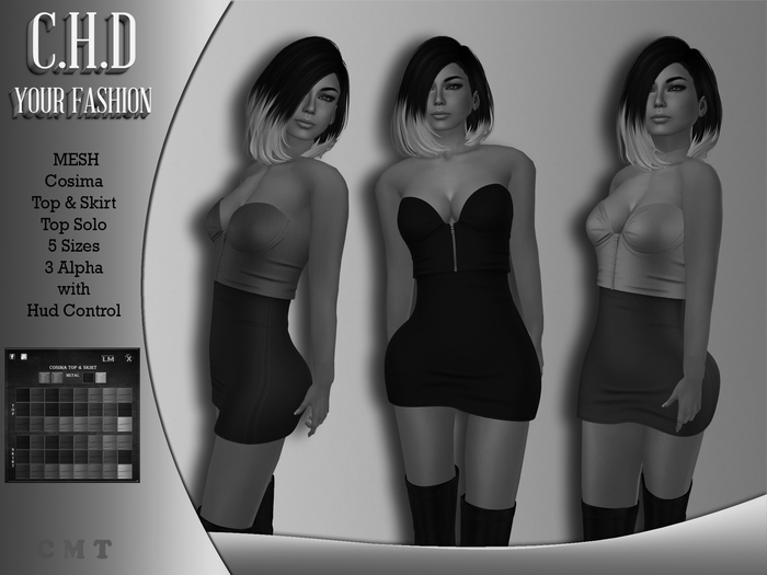 Demo [C.H.D] Cosima Top & Skirt