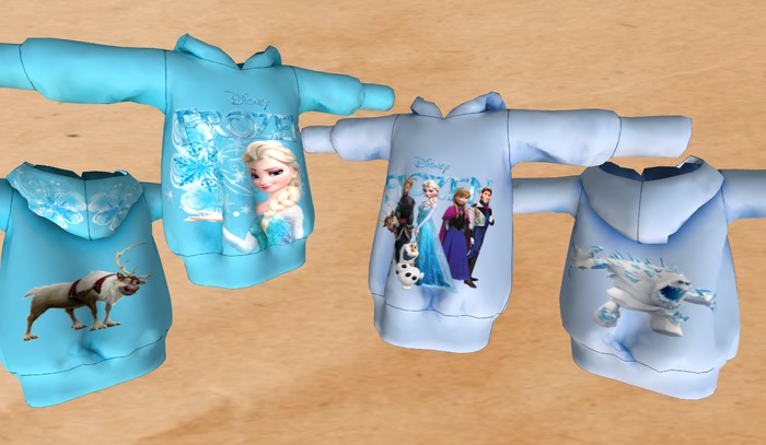 Frozen Hoodies TD