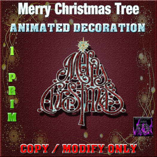 BBD - Animated Merry Christmas Tree! 