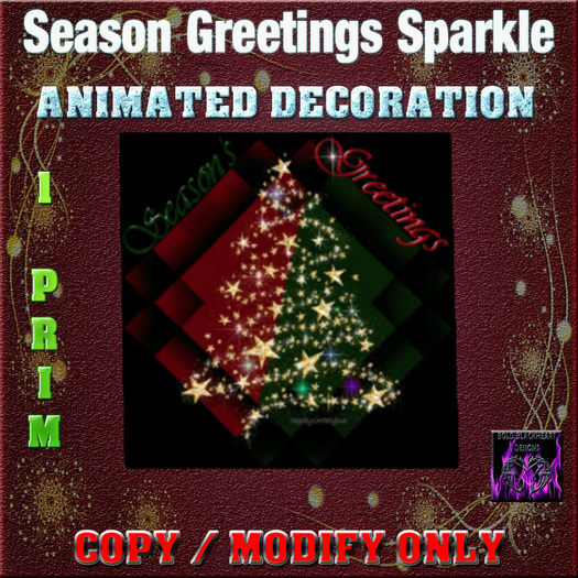 BBD - Animated Season Greetings Sparkle Tree! 