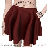 ::TY:: Twirl skirt red