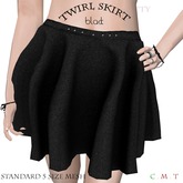 ::TY:: Twirl skirt black