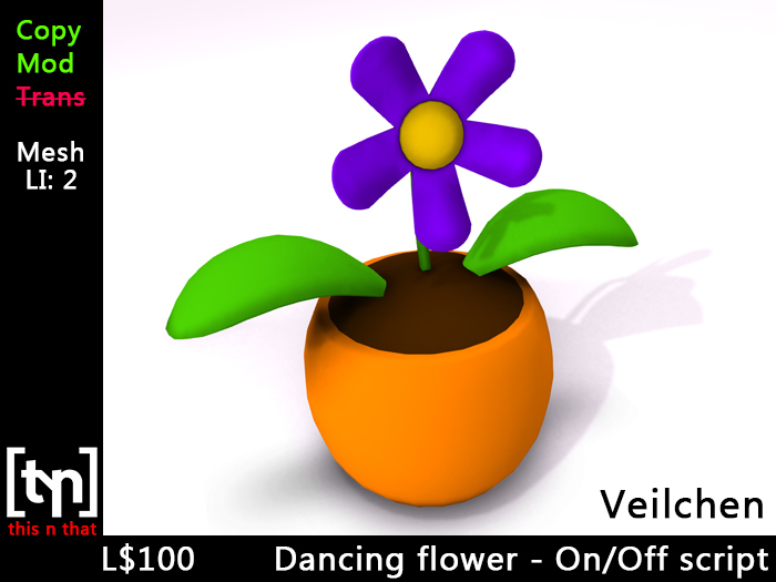 [tyn] Dancing flower VEILCHEN