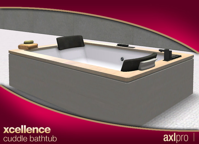 AXL pro box - Xcellence Danielle Cuddle Bathtub