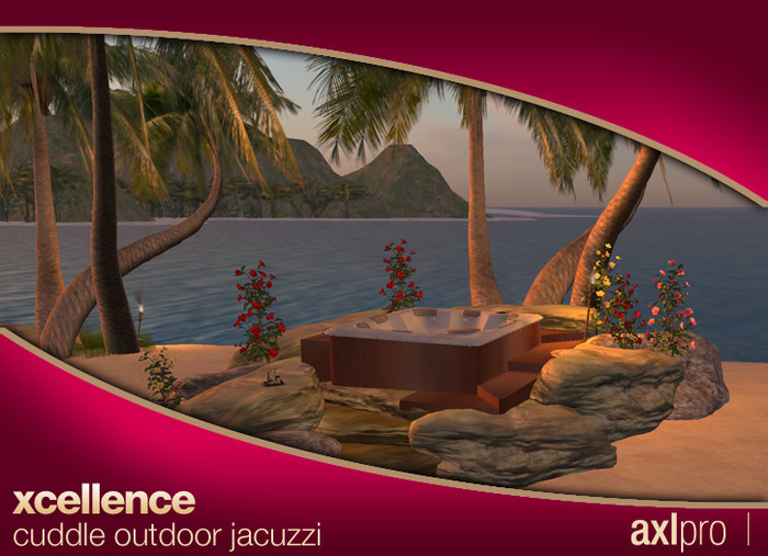 AXL pro box - Xcellence Cuddle Outdoor Jacuzzi