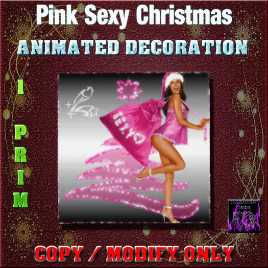 BBD - Animated Pink Sexy Christmas Holiday!