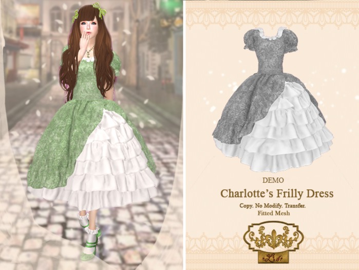 *: Lis :* Charlotte's Frilly Dress - DEMO