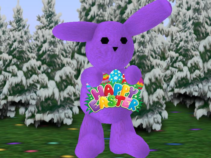 Sassy's Big Purple Bunny