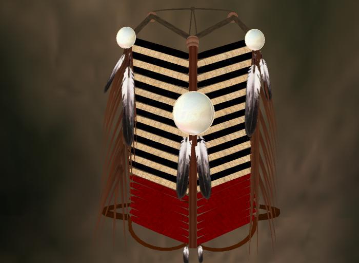Second Life Marketplace American Indian Breastplate NEW