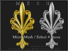 T-3D Creations [ For Jewelry 017 ]  Micro MESH - Full Perm -