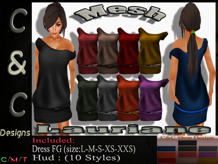 C&C Mesh Lauriane (Hud 10 Styles)
