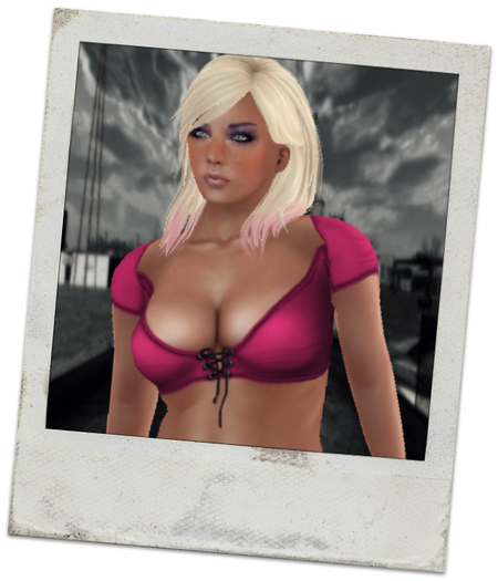 JL-Mini Lace up Top- Magenta (box)