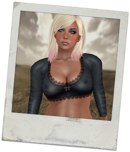 JL-Mini Crop Top -Black (box)