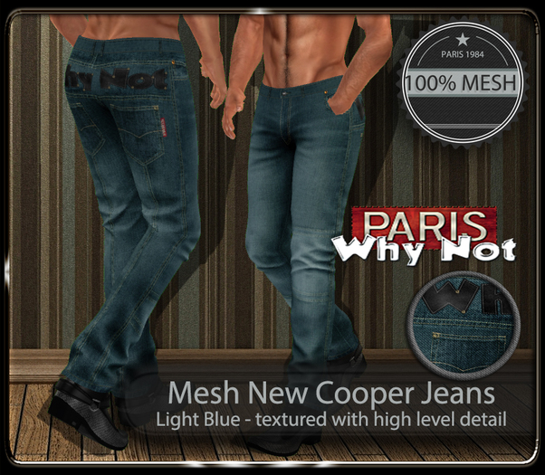\Why Not - Cooper Jeans - Light Blue - 