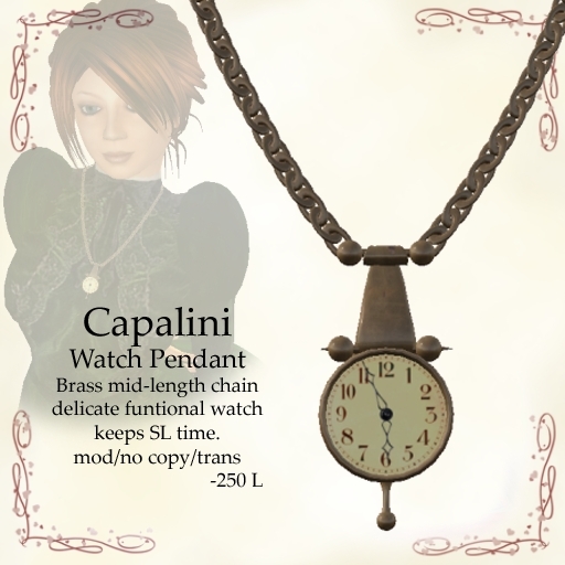 Capalini Watch Pendant