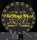 Round Rug Celtic dogs 5 
