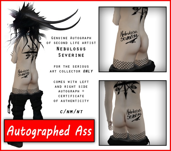 Nebulosus Severine's autograph (Open)