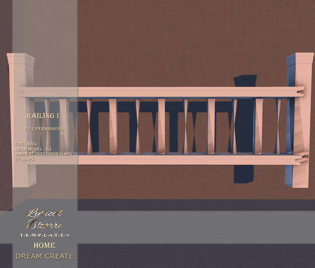 !Lyrical B!zarre Templates HOME! - Railing I MESH FP