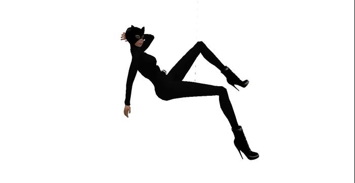 Hover Sit Hand Behind Head Animation