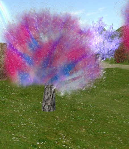 AuralSixxx Pink cloud tree