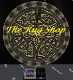 Round Rug Celtic snakes 8 