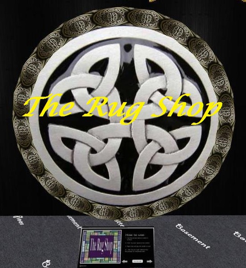 Round Rug Celtic trenity 15 
