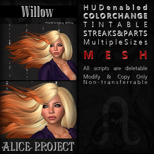 Alice Project - Willow - Colors