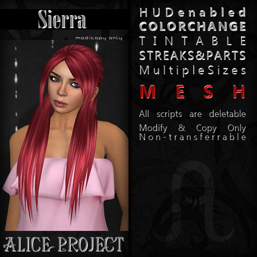 Alice Project - Sierra - Colors