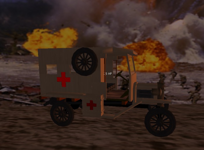 World War 1 Target German Army Ambulance