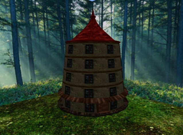 Old Wizard's Tower 22p