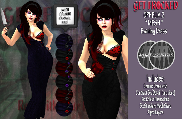 KRISTA *MESH* Evening Gown