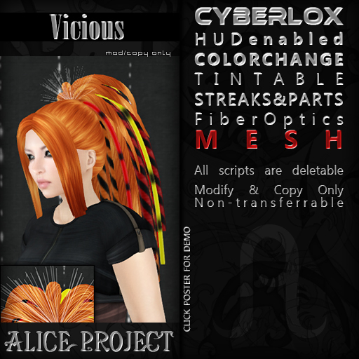 Alice Project - Vicious - Natural Red