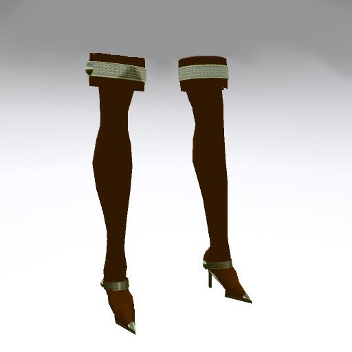 sweets Boots High Gold