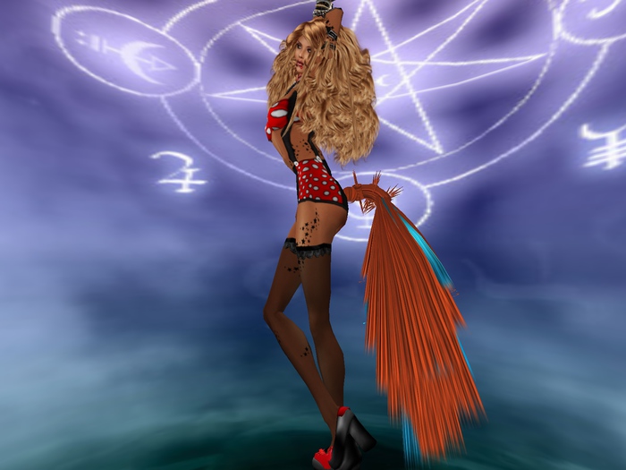 Orange Neko Tail Gift