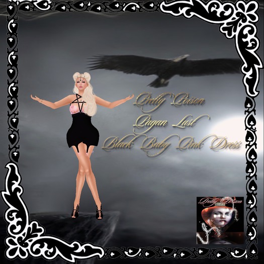 ~*P!P*~Pagan Lust - Black/Baby Pink