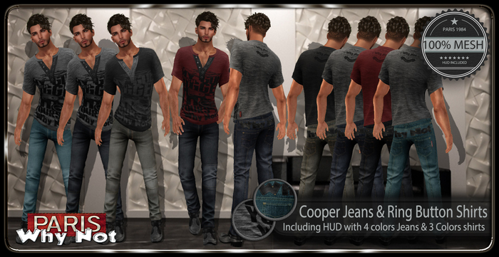 \Why Not - Cooper Jeans + Ring Button Shirt + HUD - FULL - 