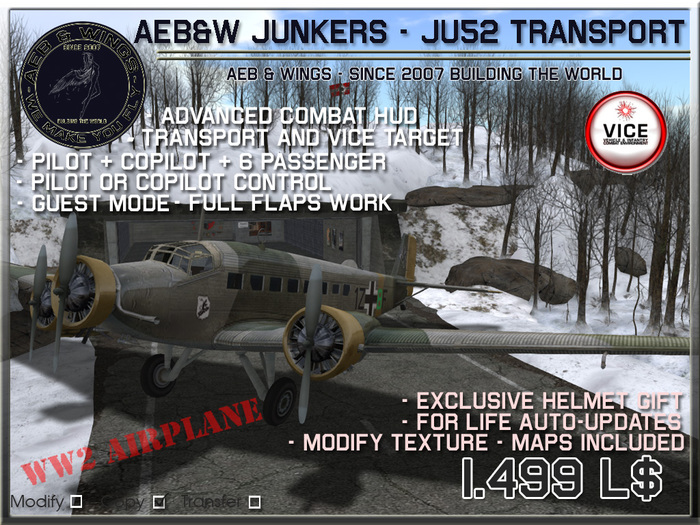 AEB&W Ju52 Transport