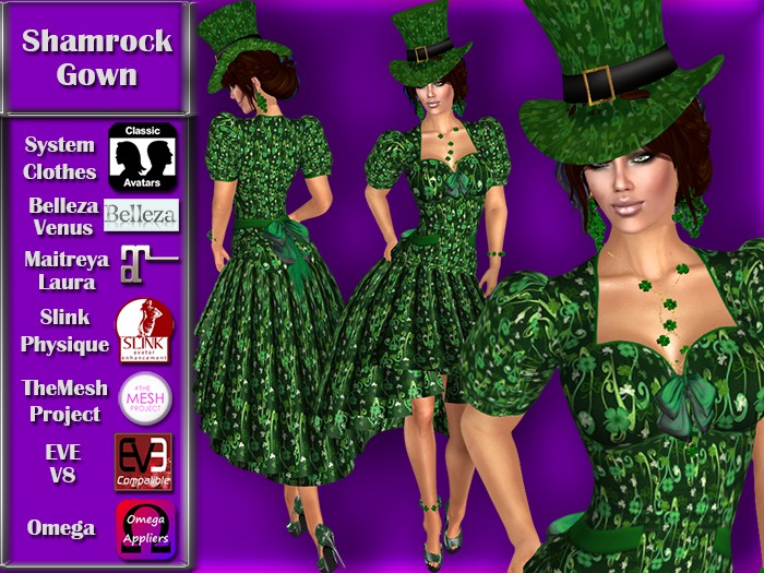 [TKS] Complete - Shamrock Gown