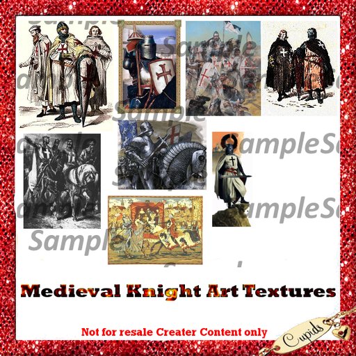 Medieval Knight Art Texture Pack
