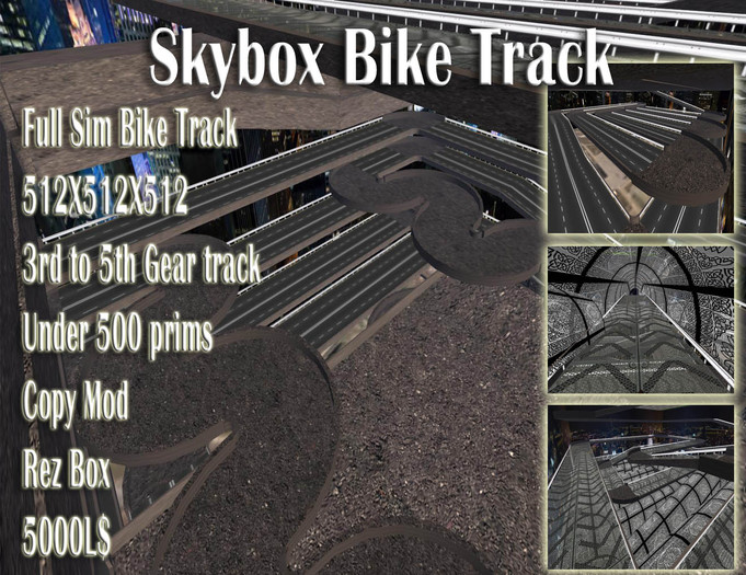 Full Sim City Riding Track Skybox