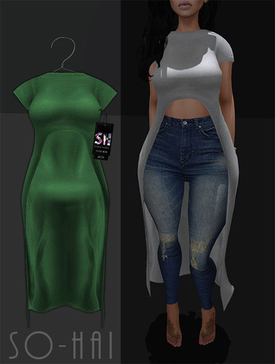 . So-Hai . T-Dress Green (Wear)