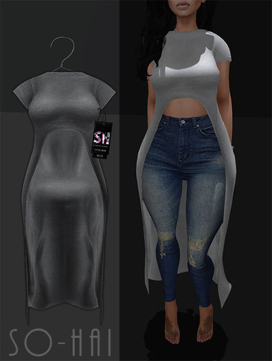 . So-Hai . T-Dress Gray (Wear)