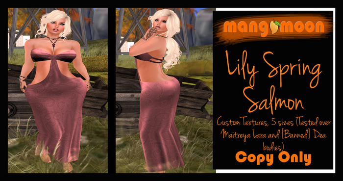!Curvalicious Lily Spring Salmon