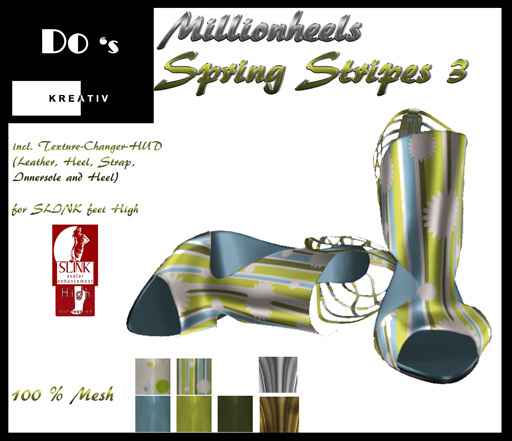 .:Do's:. Spring Stripes Heels 3 Demo 