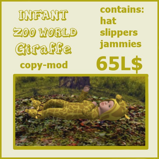 giraffe sleeper infant