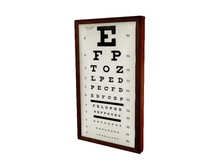 Illuminated Optometry Chart CM