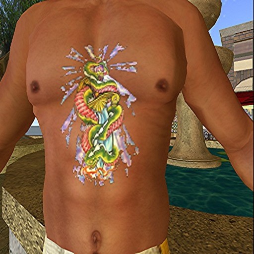 Tattoo Cobra Sword Chest