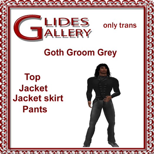 Goth Groom Grey