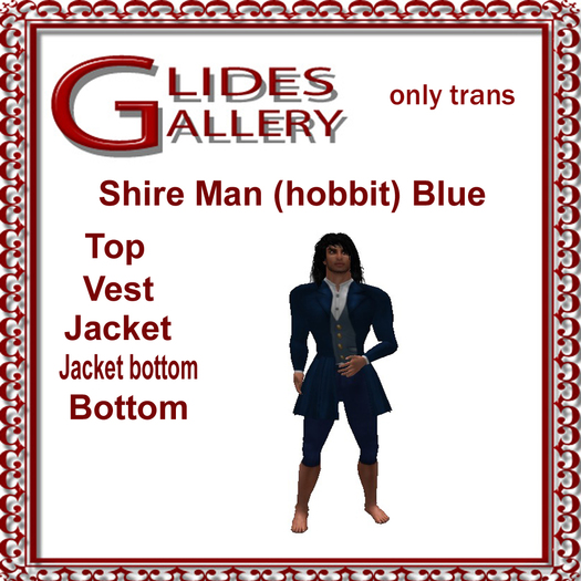 Shire Man (hobbit) Blue