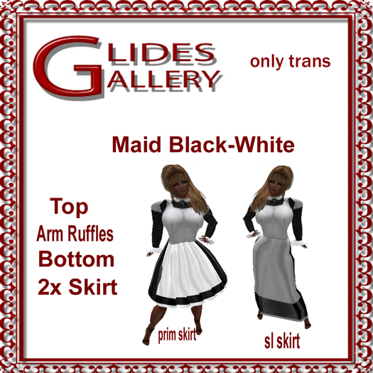 Maid set black